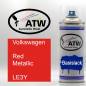 Preview: Volkswagen, Red Metallic, LE3Y: 400ml Sprühdose, von ATW Autoteile West.